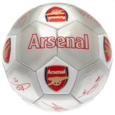 Arsenal bal handtekeningen zilver